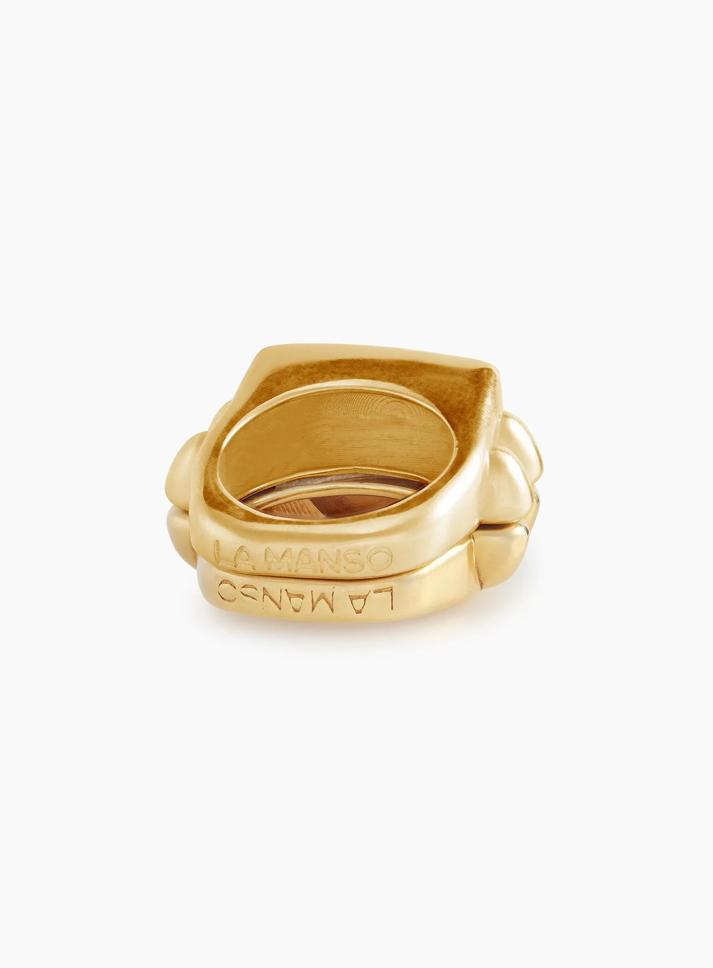 "Best Of Both Worlds" Gold Ring