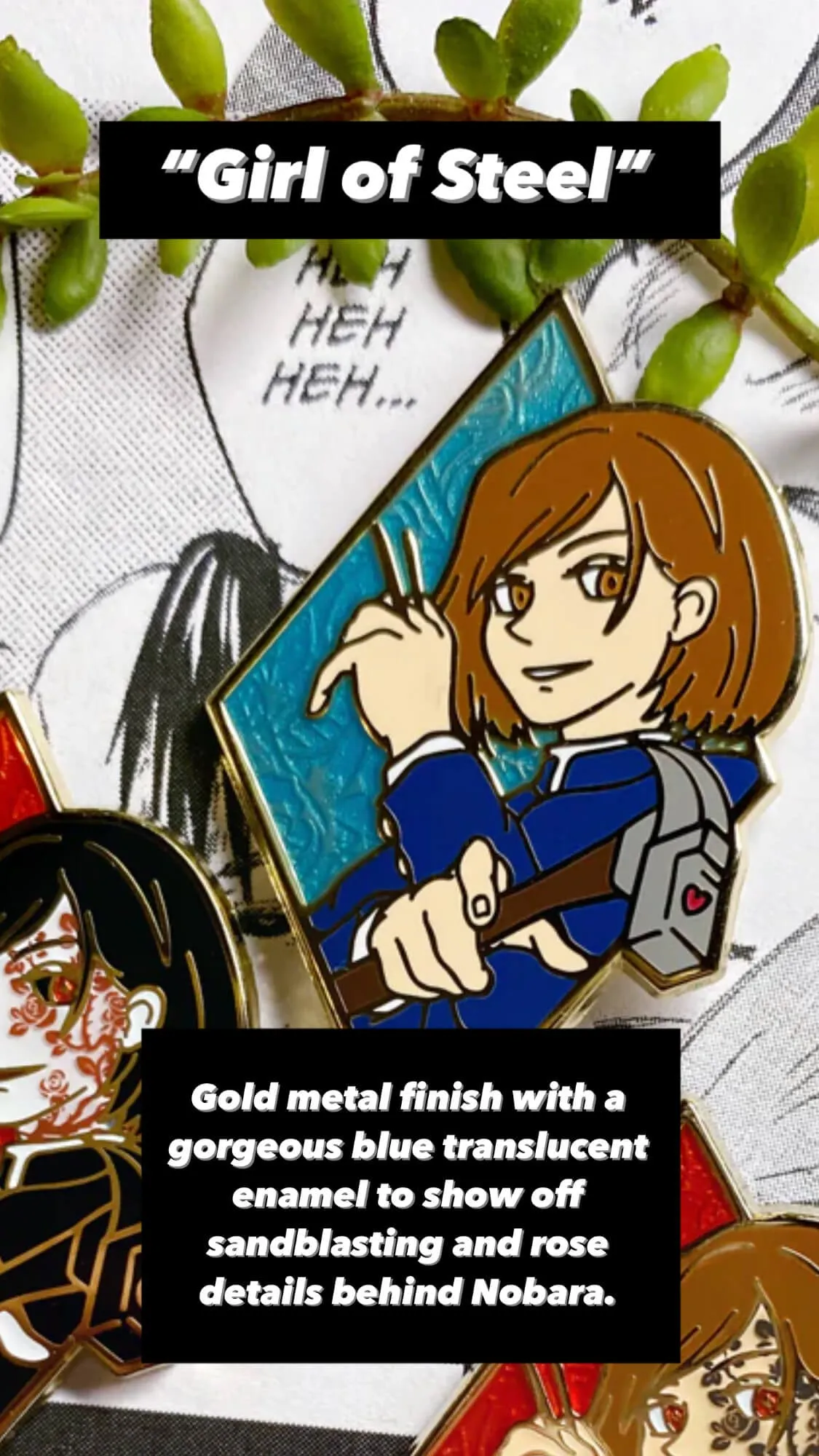 "Nobara" Enamel Pin