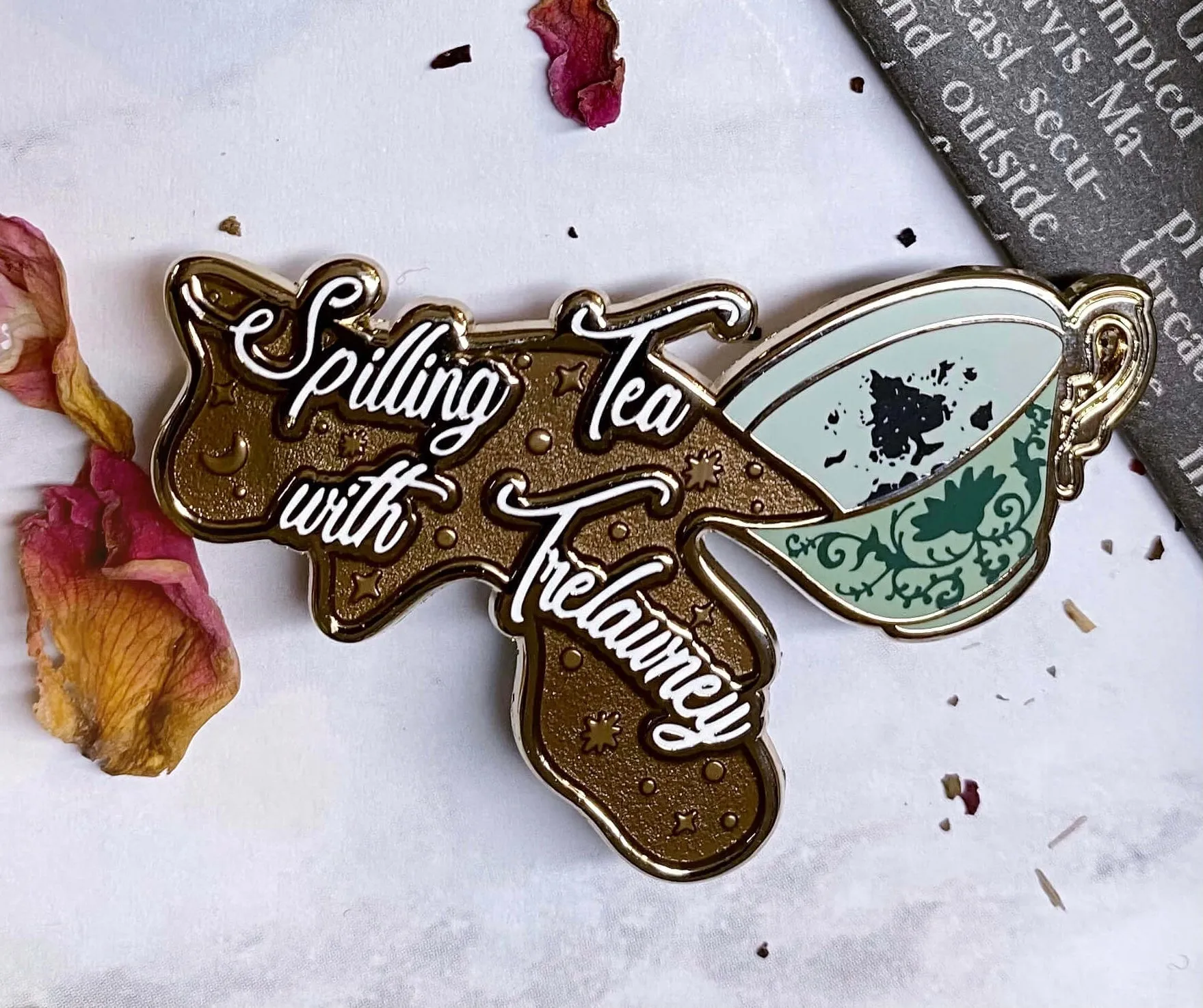 "Spilling Tea With Trelawney" Enamel Pin (Series 2)