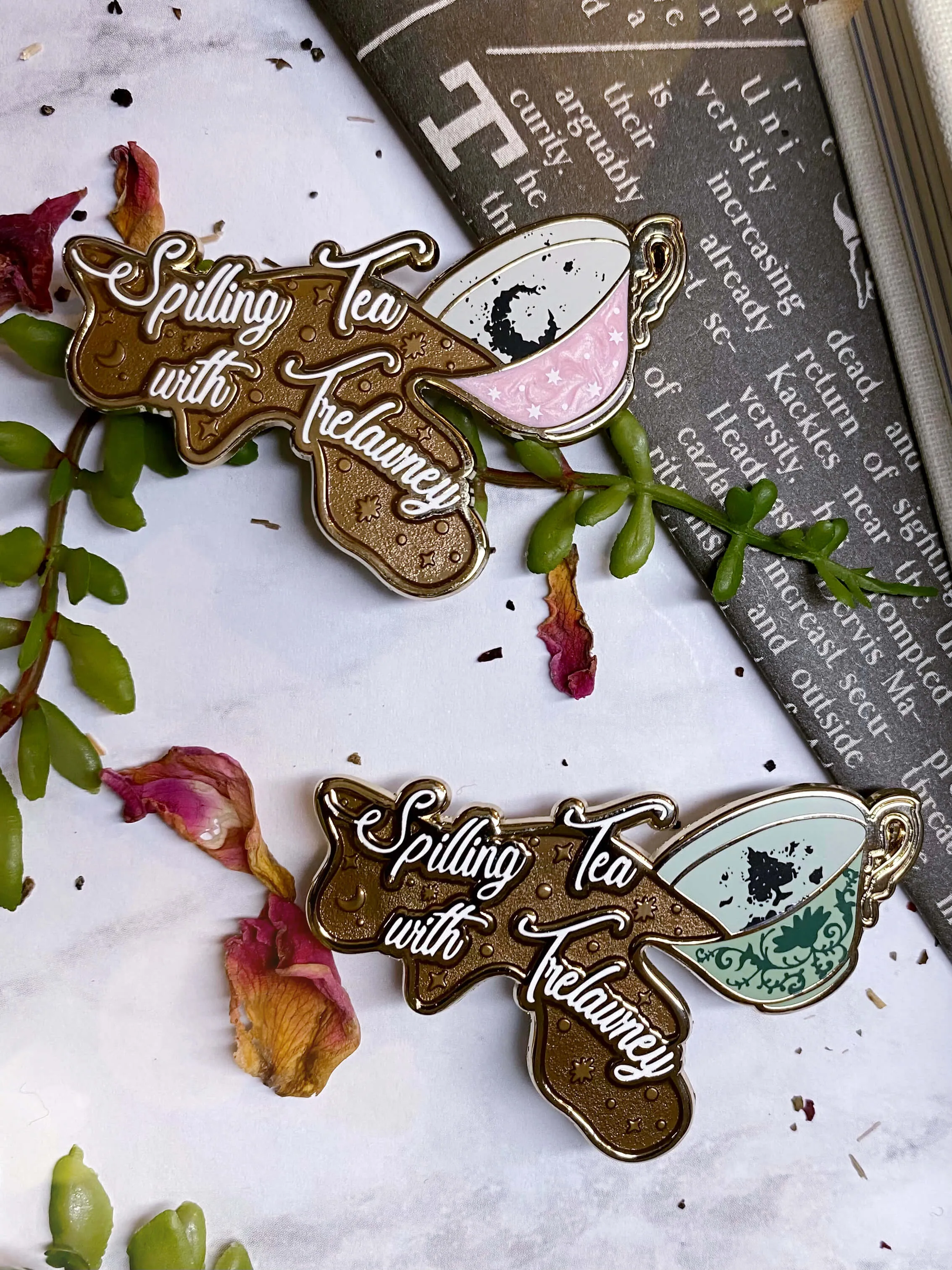 "Spilling Tea With Trelawney" Enamel Pin (Series 2)