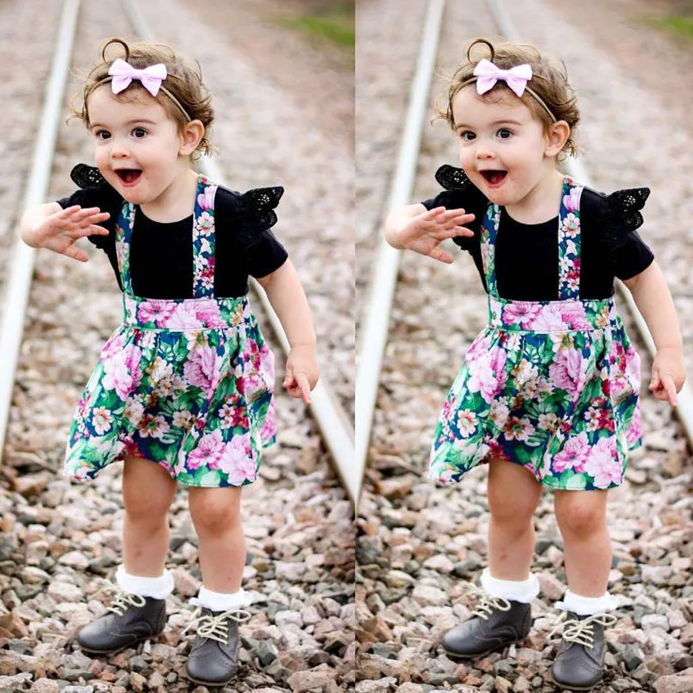 "Tiny Tulip" Girls 2- Piece Outfit Set