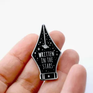 "Written in the Stars" Enamel Pin