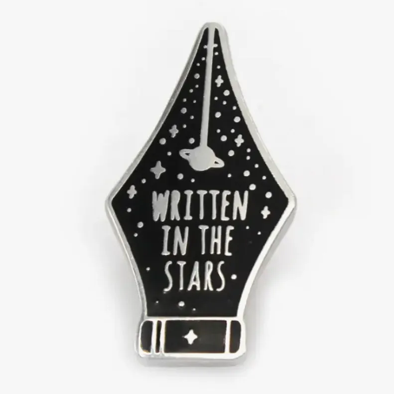 "Written in the Stars" Enamel Pin