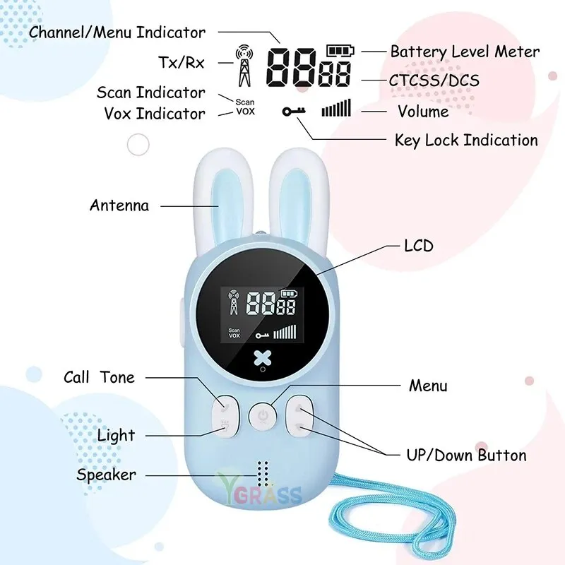 Rabbit Radio Birthday Gift Child Toy