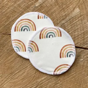 Rainbow Reusable Breast Pads