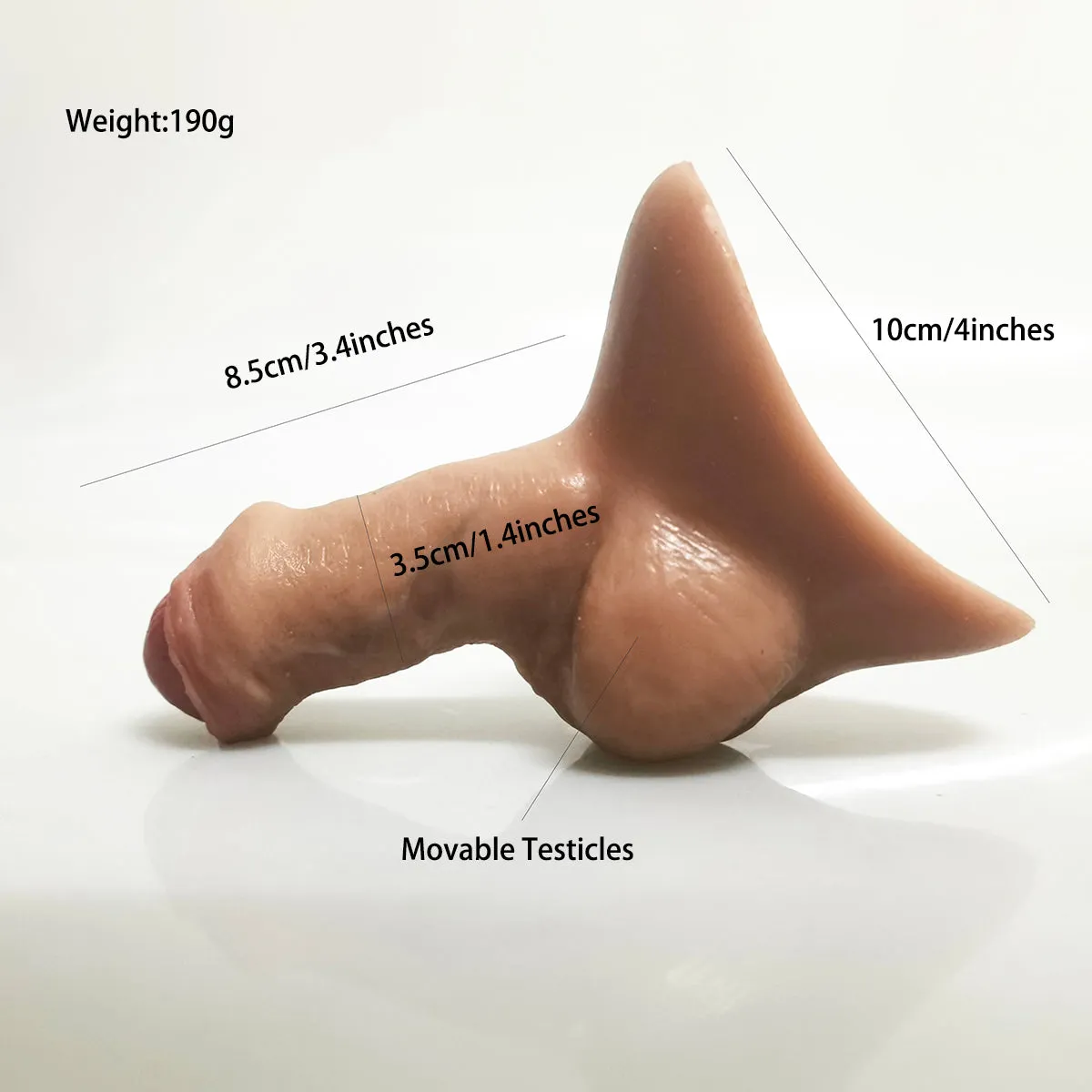 Realistic FTM Packer & STP  Ultra Lifelike Platinum Silicone Transgender Packer STP-UL30