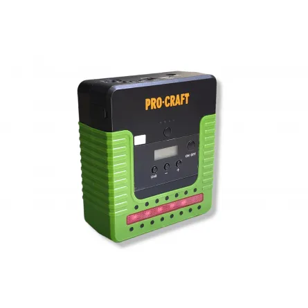 Redresor Auto Portabil PROCRAFT JSAP-12  4000mAh, 600A, 12V, Robot de Pornire, Power Bank, Compresor, Lanterna