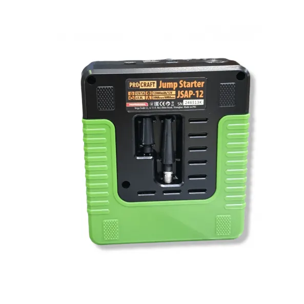Redresor Auto Portabil PROCRAFT JSAP-12  4000mAh, 600A, 12V, Robot de Pornire, Power Bank, Compresor, Lanterna