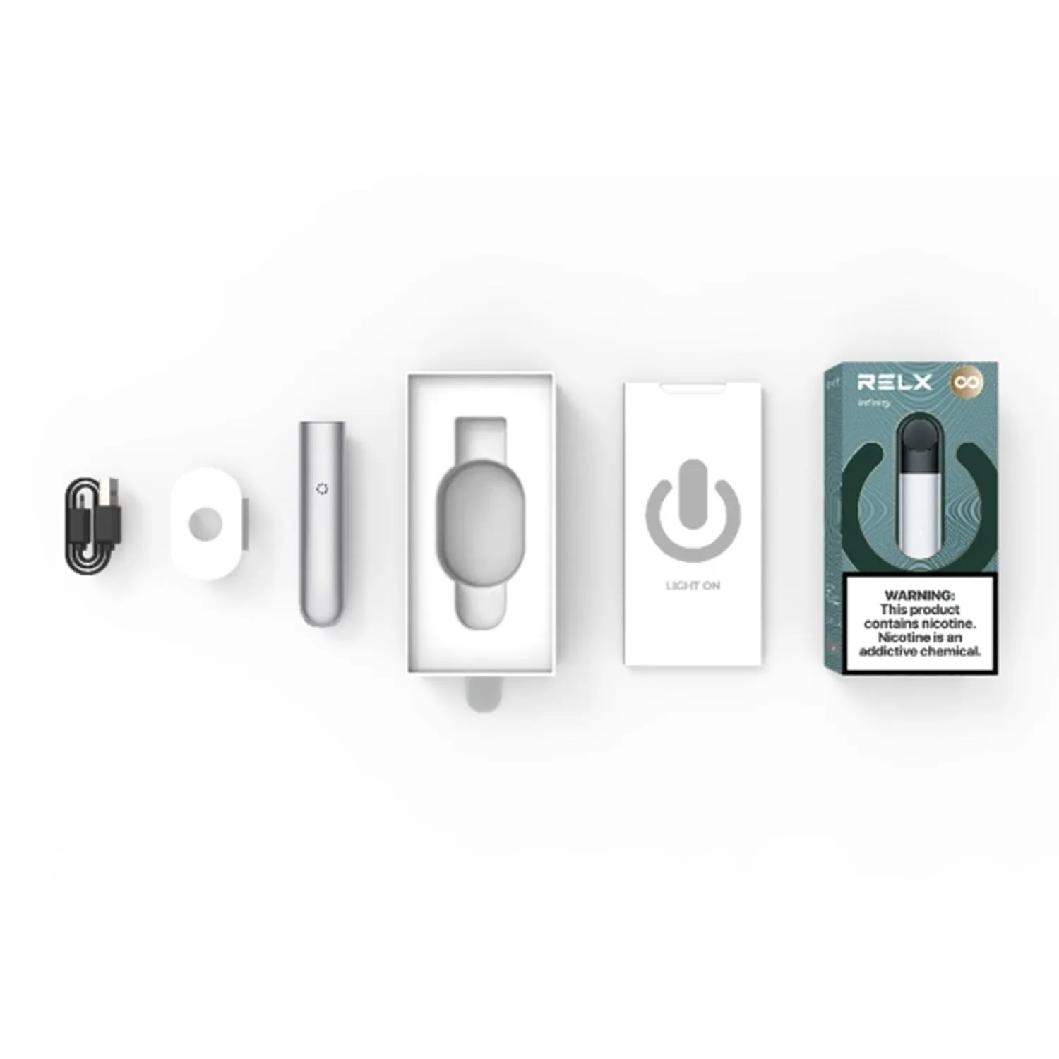 Relx Infinity Device: Silver