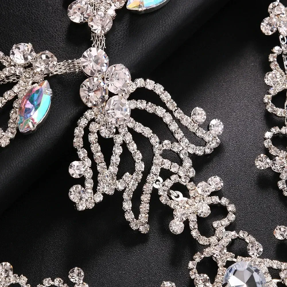 Rhinestone Tassel Mask