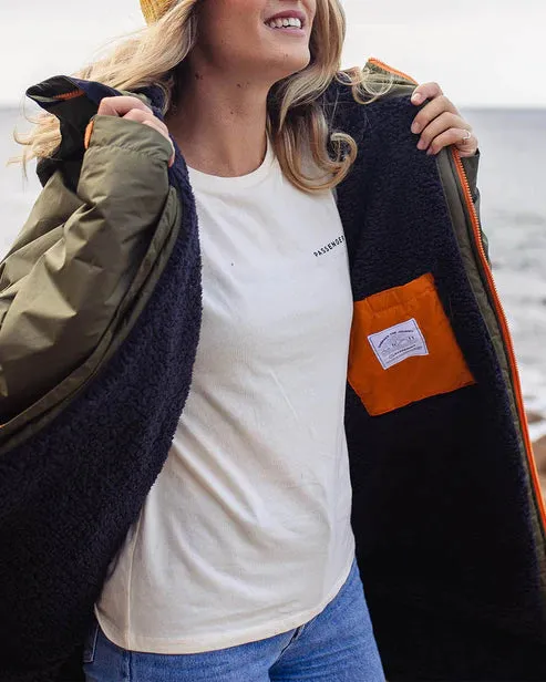 Roaming Recycled Sherpa Lined Changing Robe
