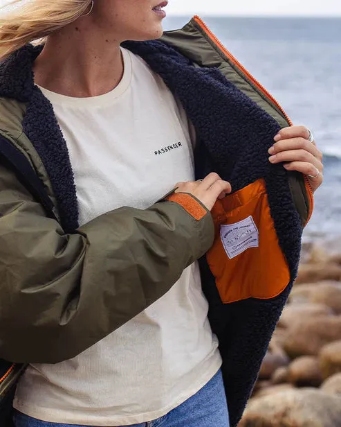 Roaming Recycled Sherpa Lined Changing Robe