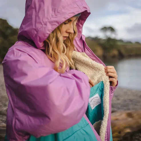Roaming Recycled Sherpa Lined Changing Robe