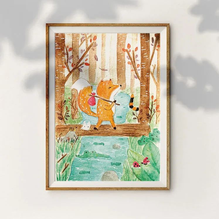 Roaming the Woods {Poster}
