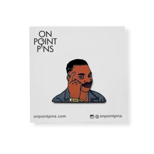 Roll Safe Smart Thinking Meme Lapel Enamel Pin