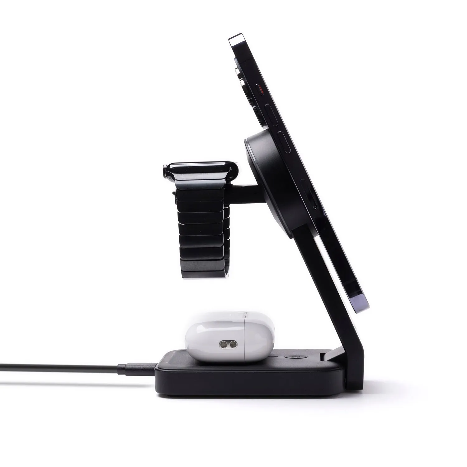 ROOT CO. | ルート　PLAY EZ Fold - 3 in 1 Mag Safe Charging Station (ブラック)