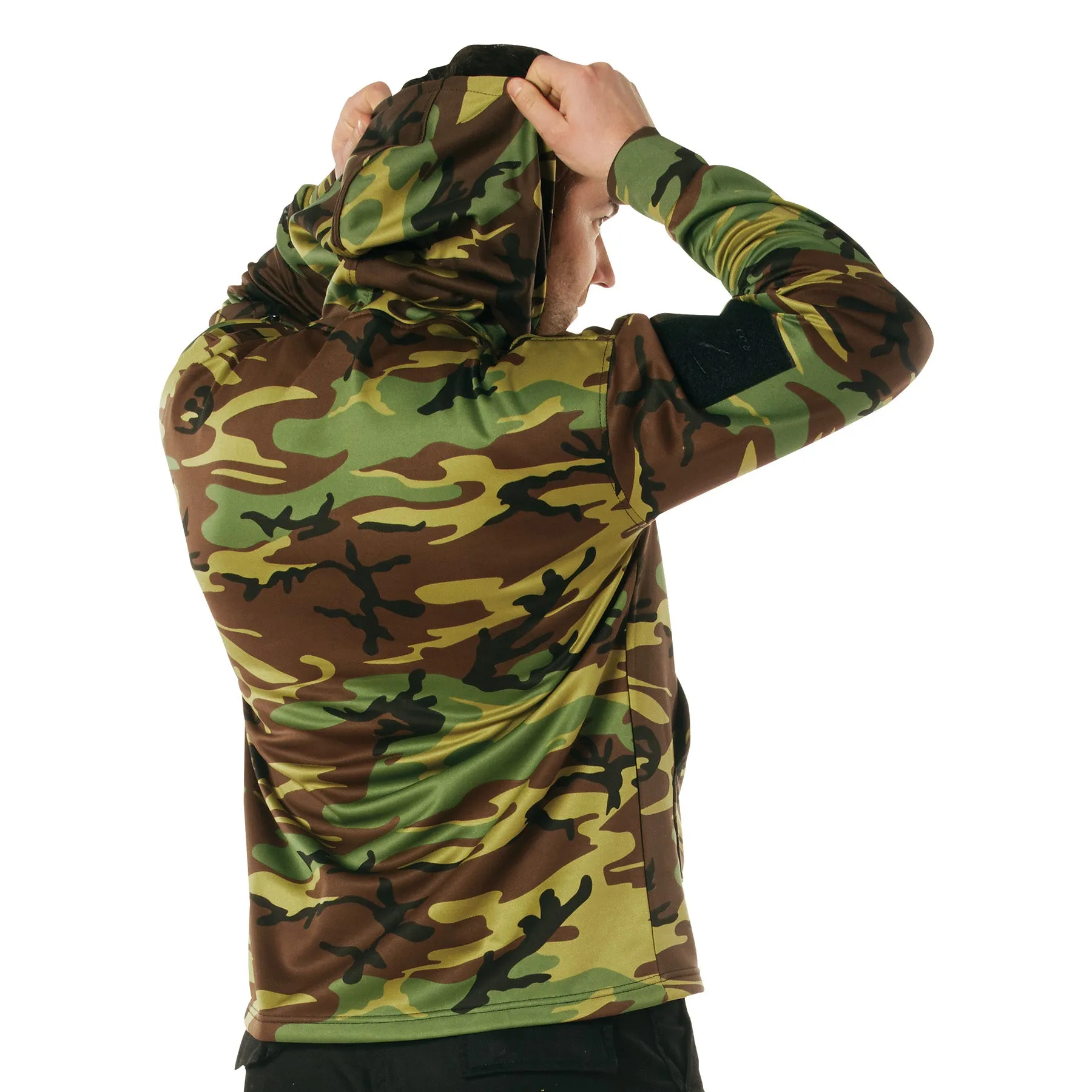 Rothco Concealed Carry Hoodie - Woodland Camo