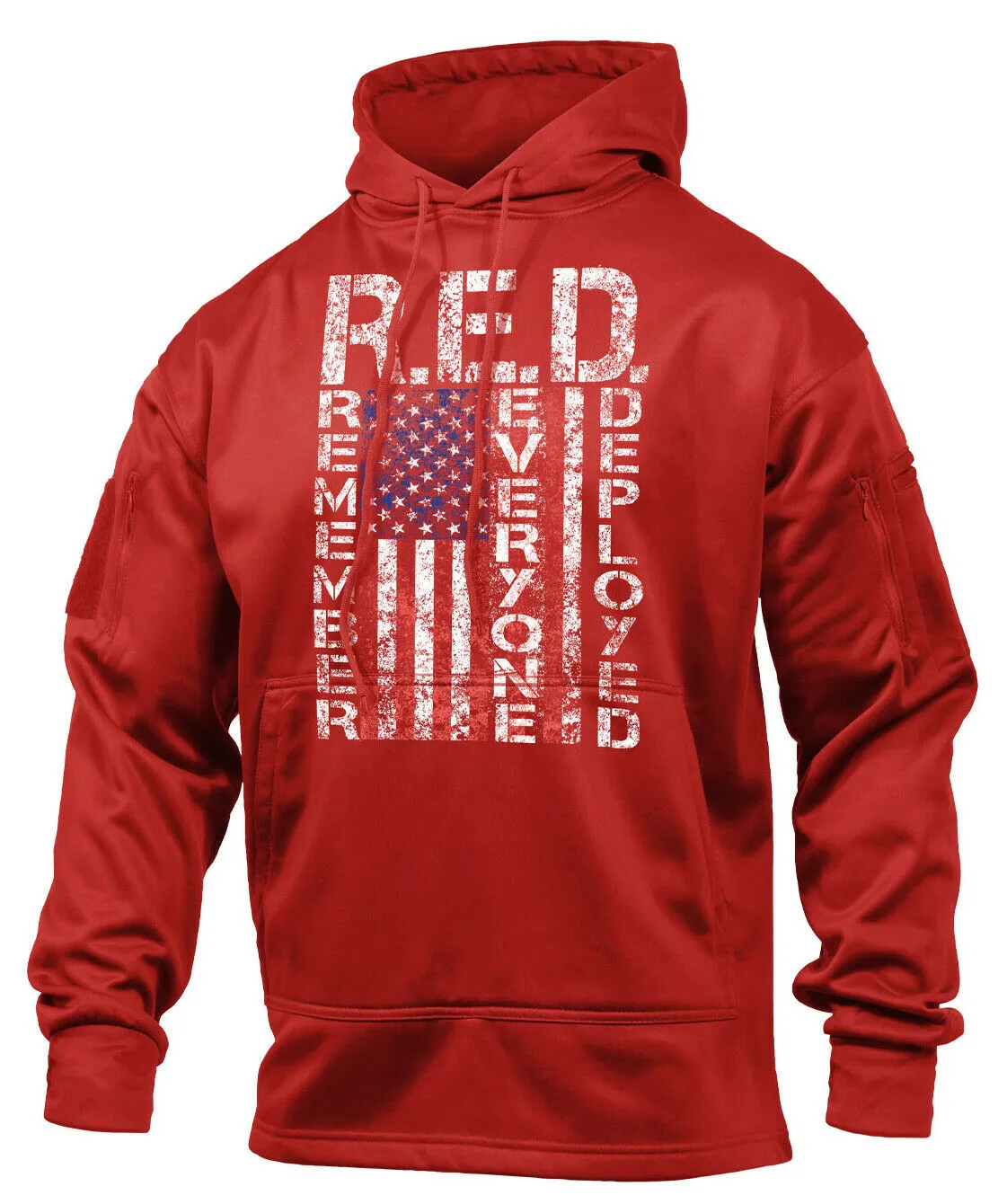 Rothco Concealed Carry R.E.D. (Remember Everyone Deployed) Sweatshirt Hoodie