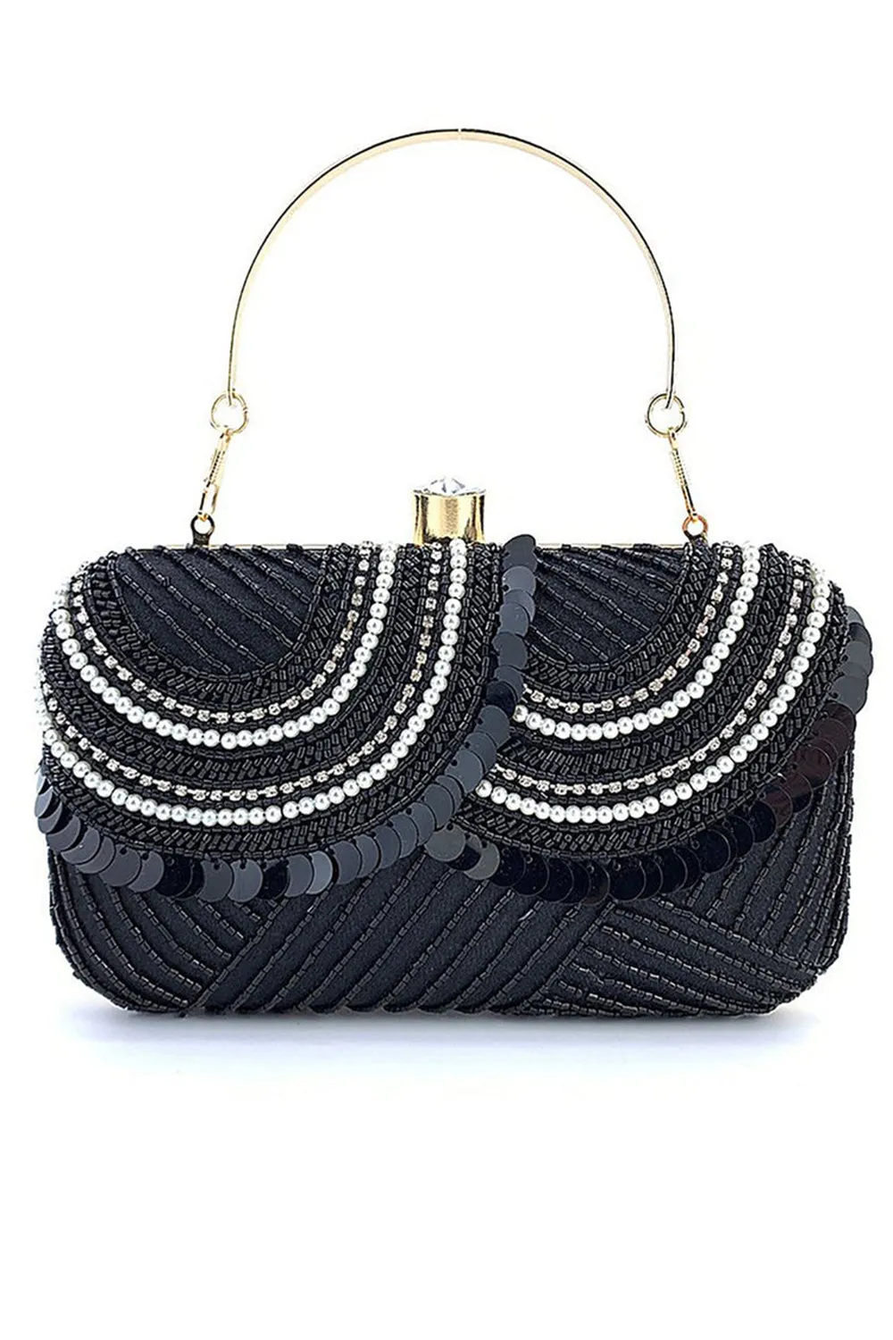 Roycebridal Sequins Square Party Handbag