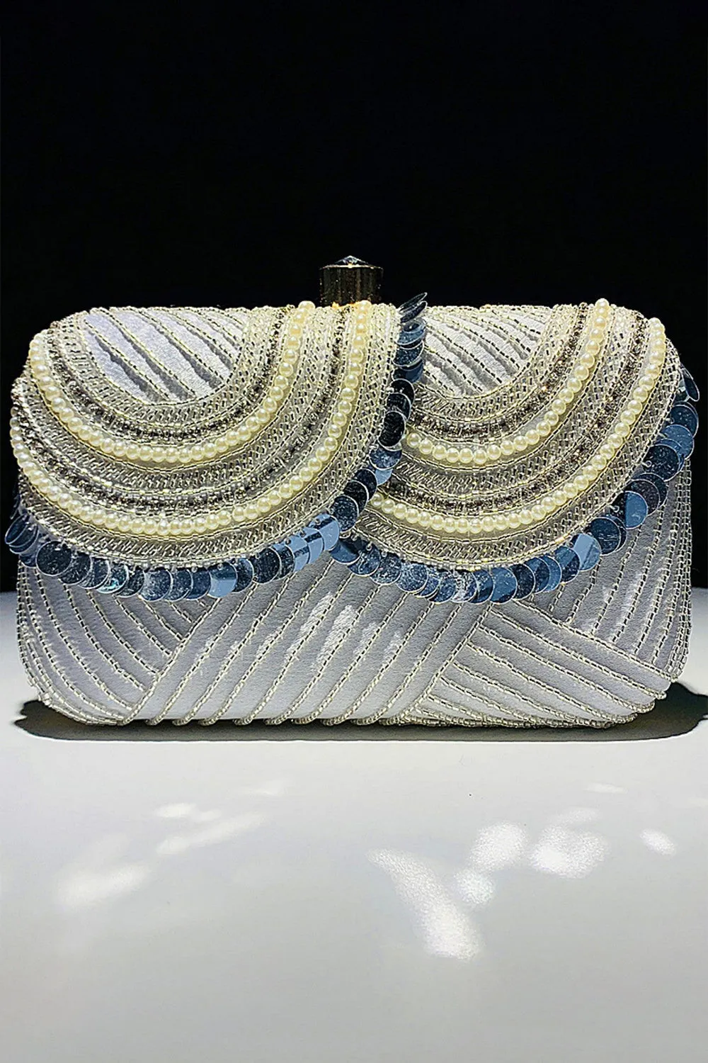 Roycebridal Sequins Square Party Handbag