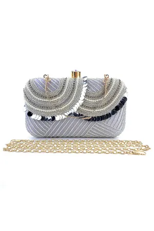 Roycebridal Sequins Square Party Handbag
