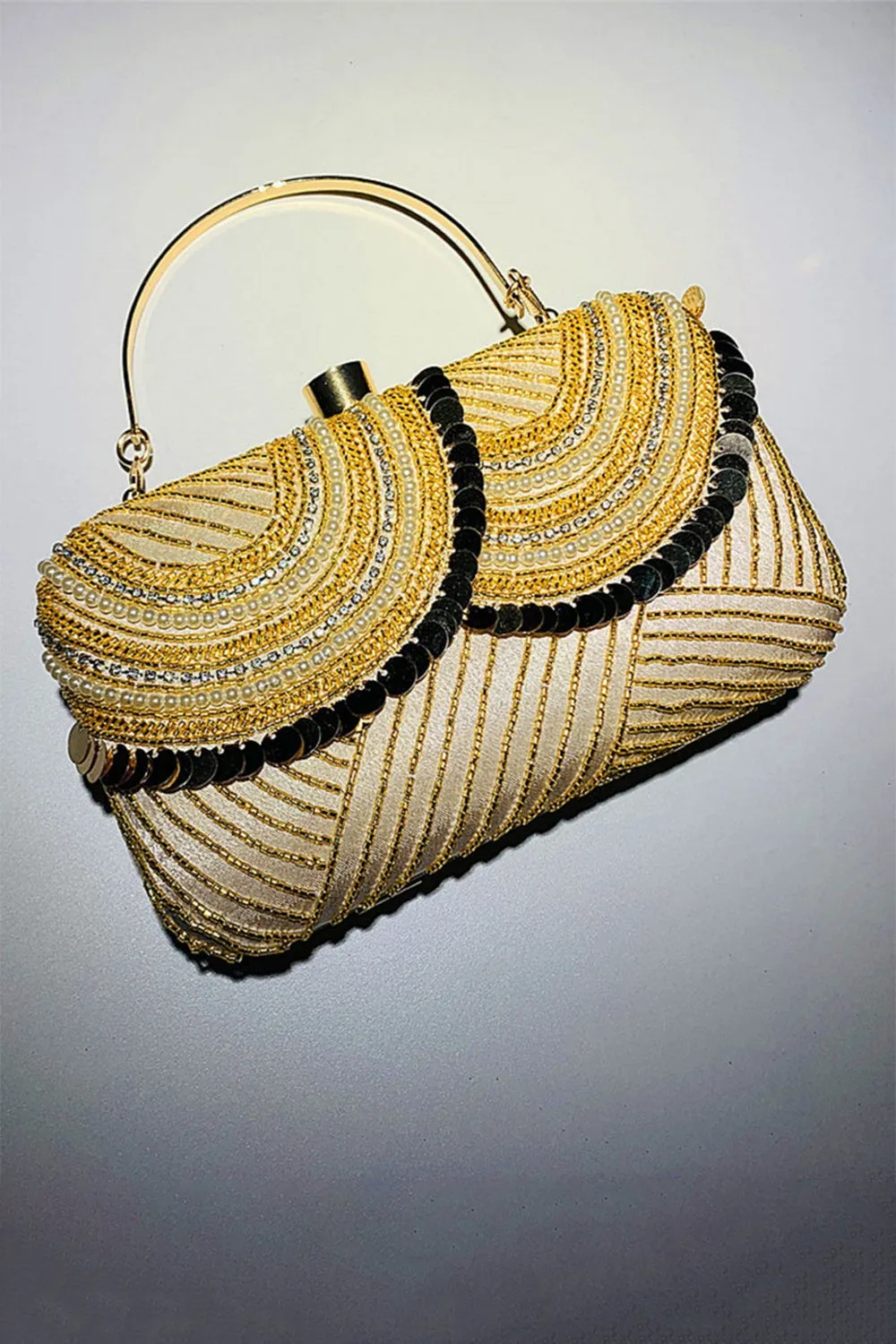 Roycebridal Sequins Square Party Handbag
