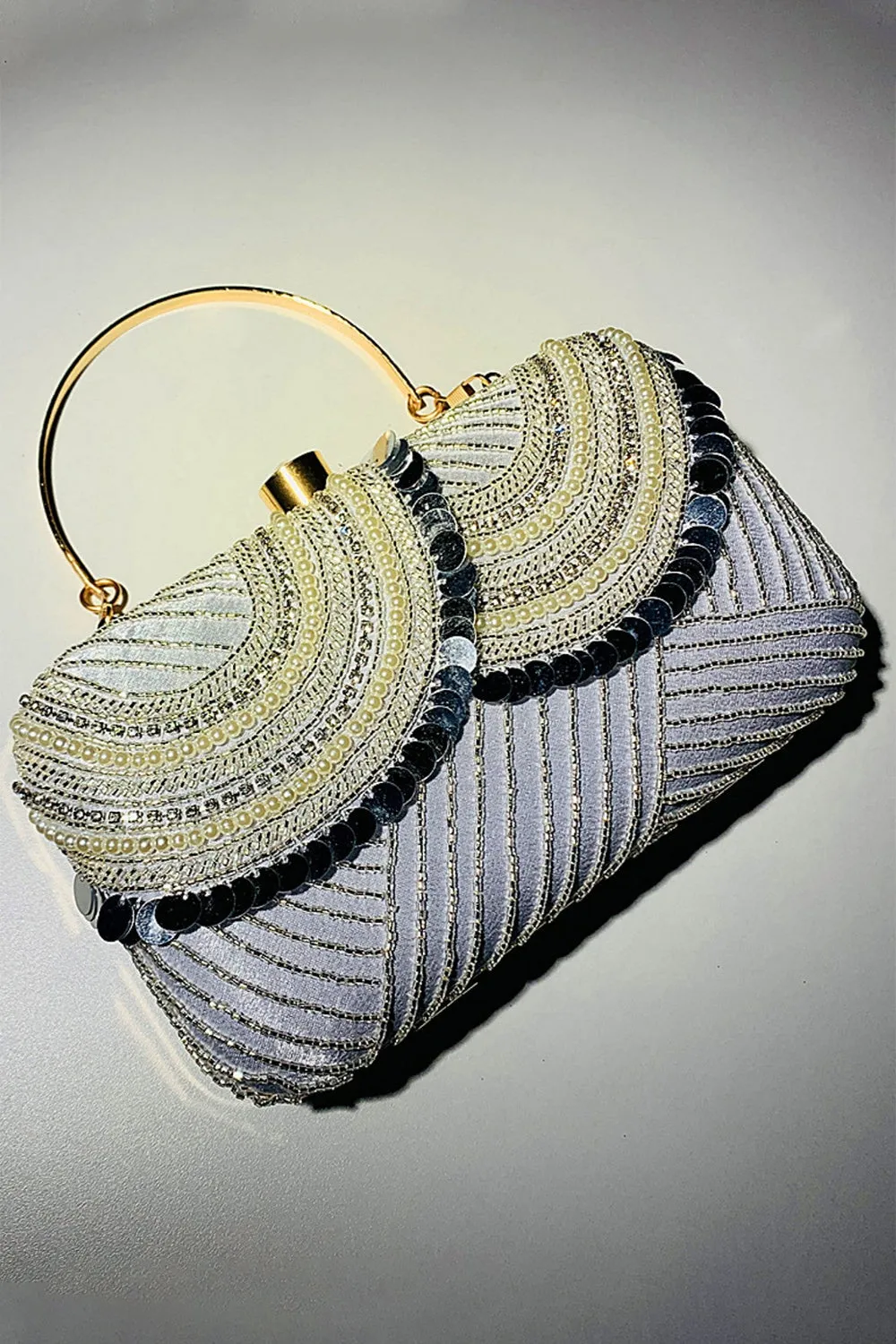Roycebridal Sequins Square Party Handbag
