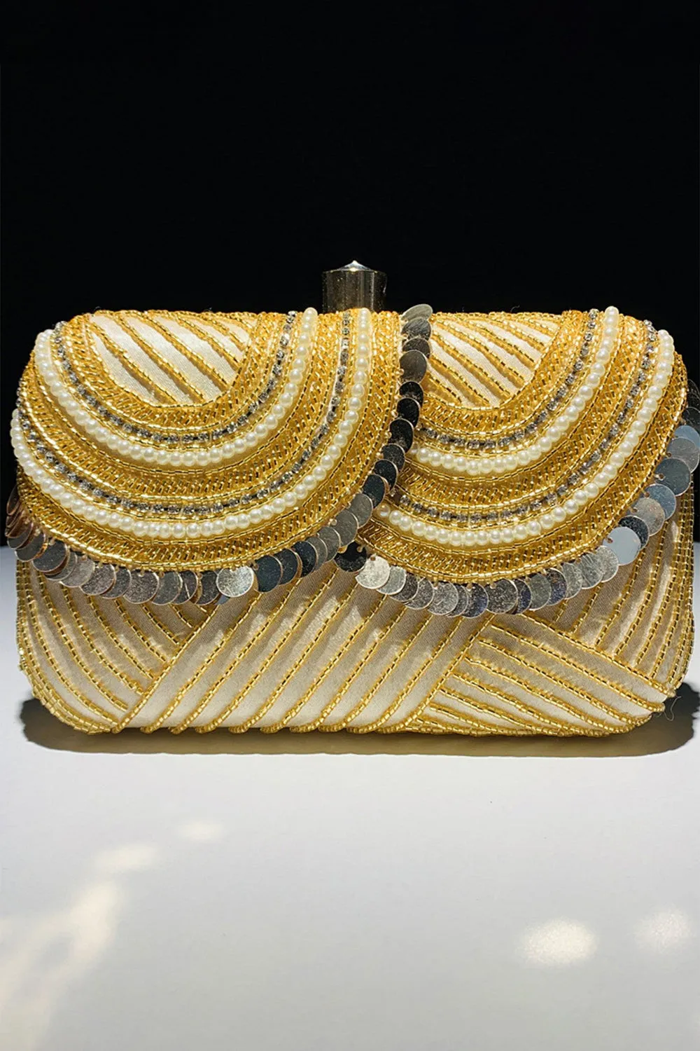 Roycebridal Sequins Square Party Handbag