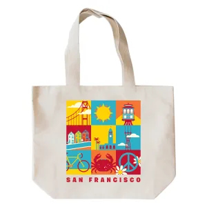 SAN FRANCISCO BLOCKS TOTE BAG