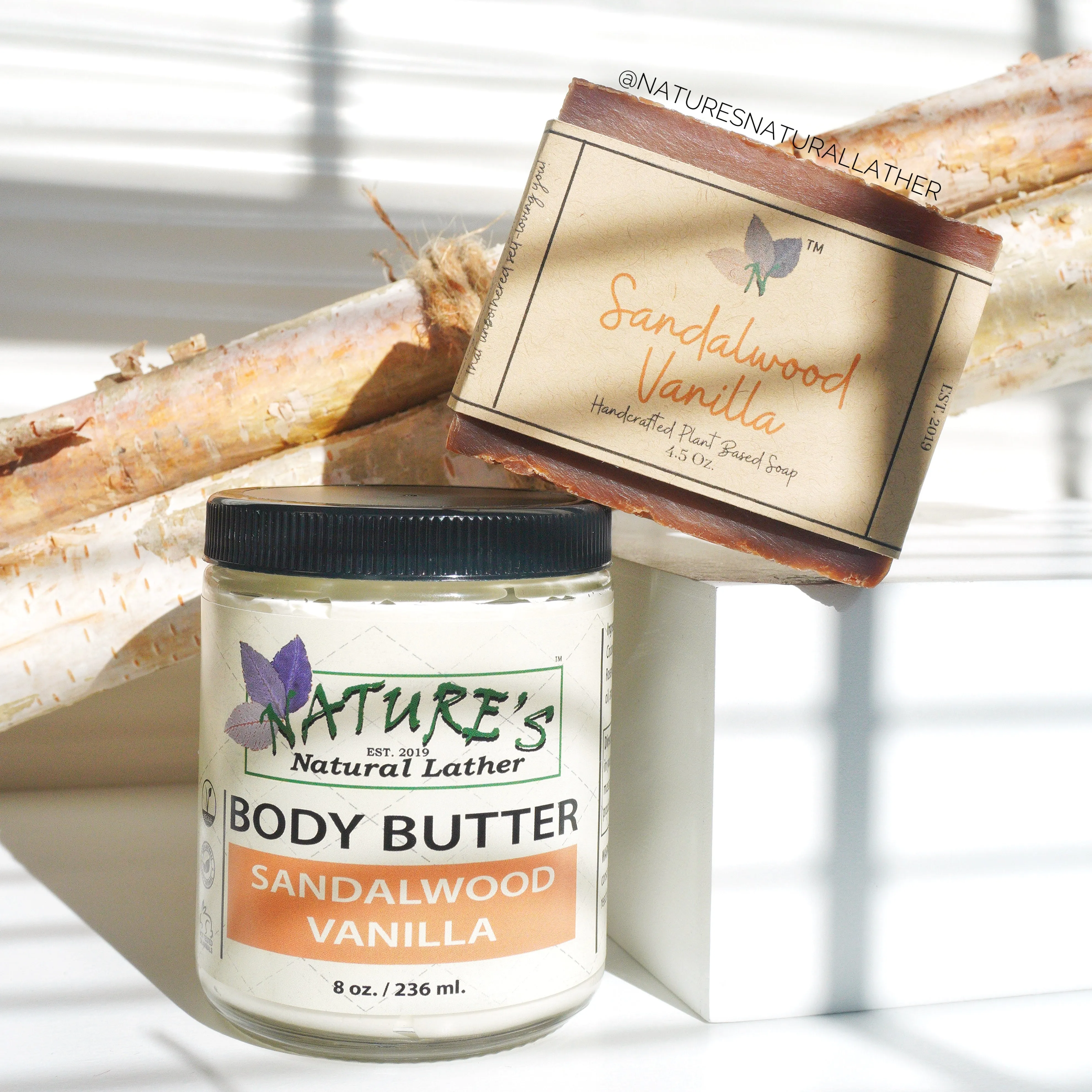Sandalwood Vanilla Bath Care Bundle