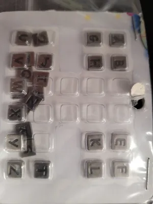 Scrapbook Metal Letters