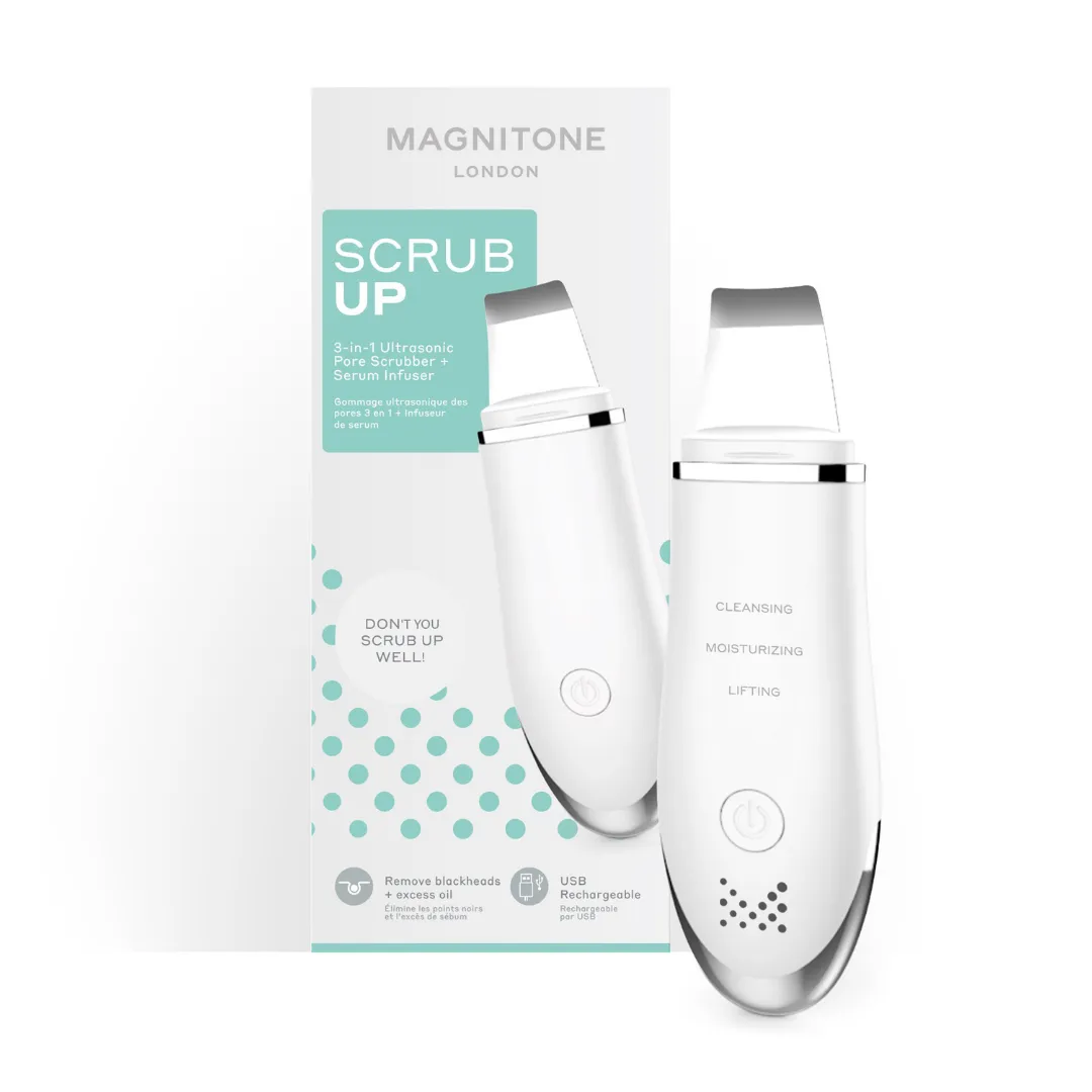 Scrub Up® 3-in-1 Ultrasonic Pore Scrubber   Infuser