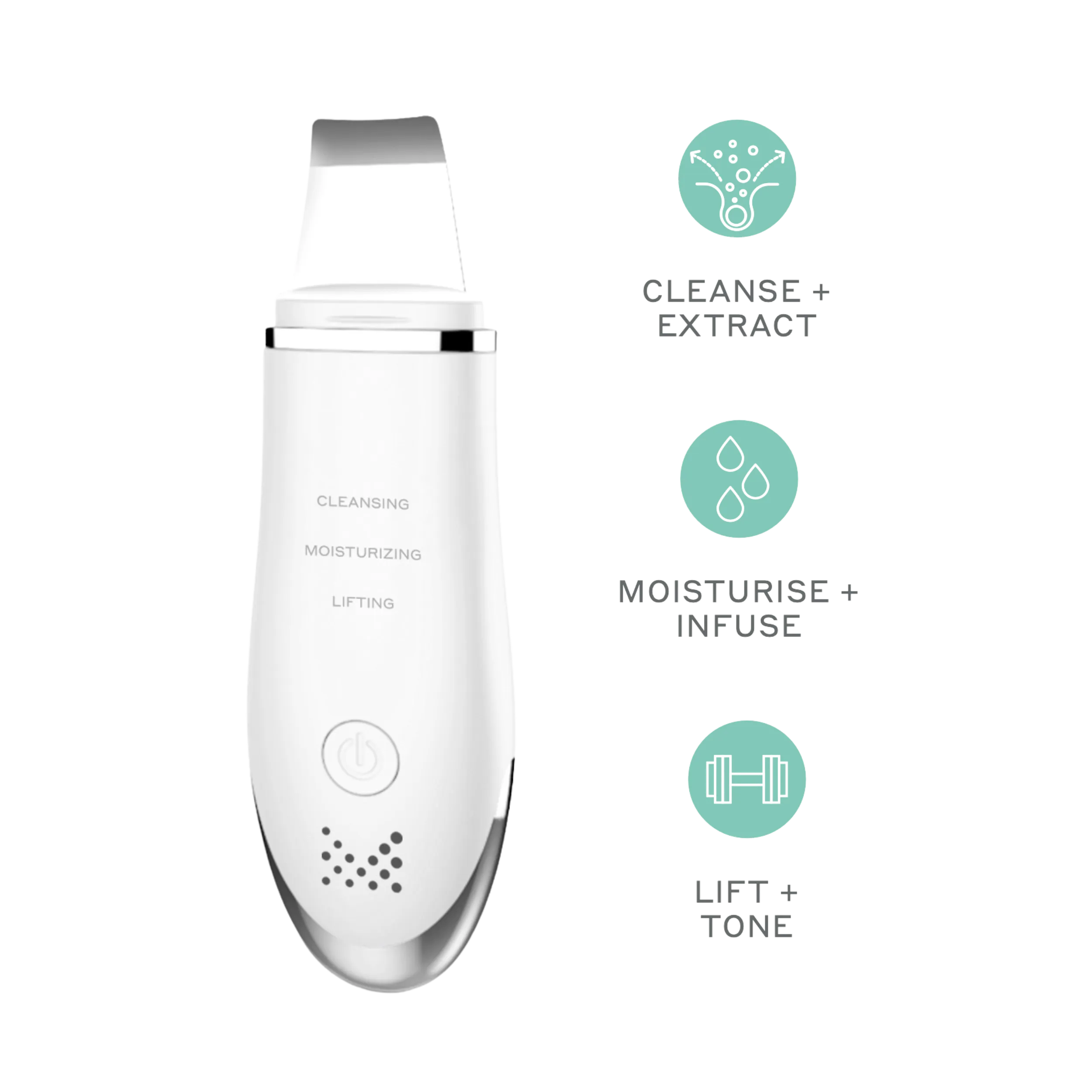 Scrub Up® 3-in-1 Ultrasonic Pore Scrubber   Infuser