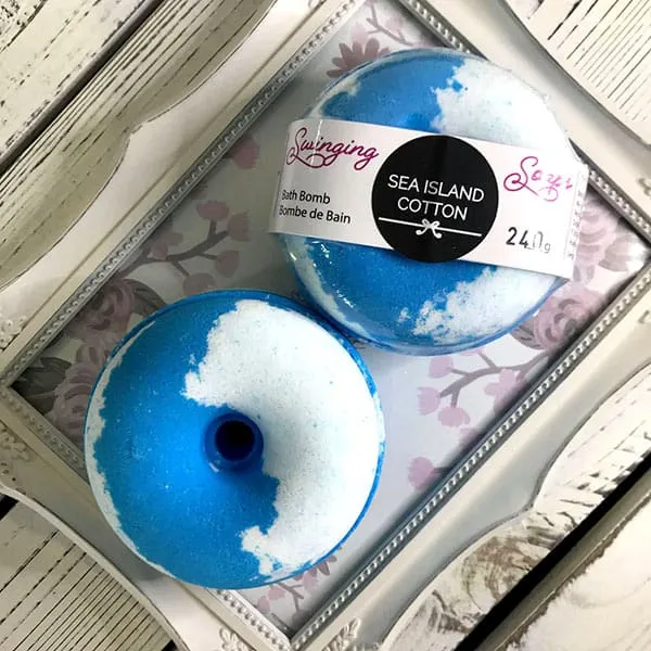 Sea Island Cotton Donut Bath Bomb