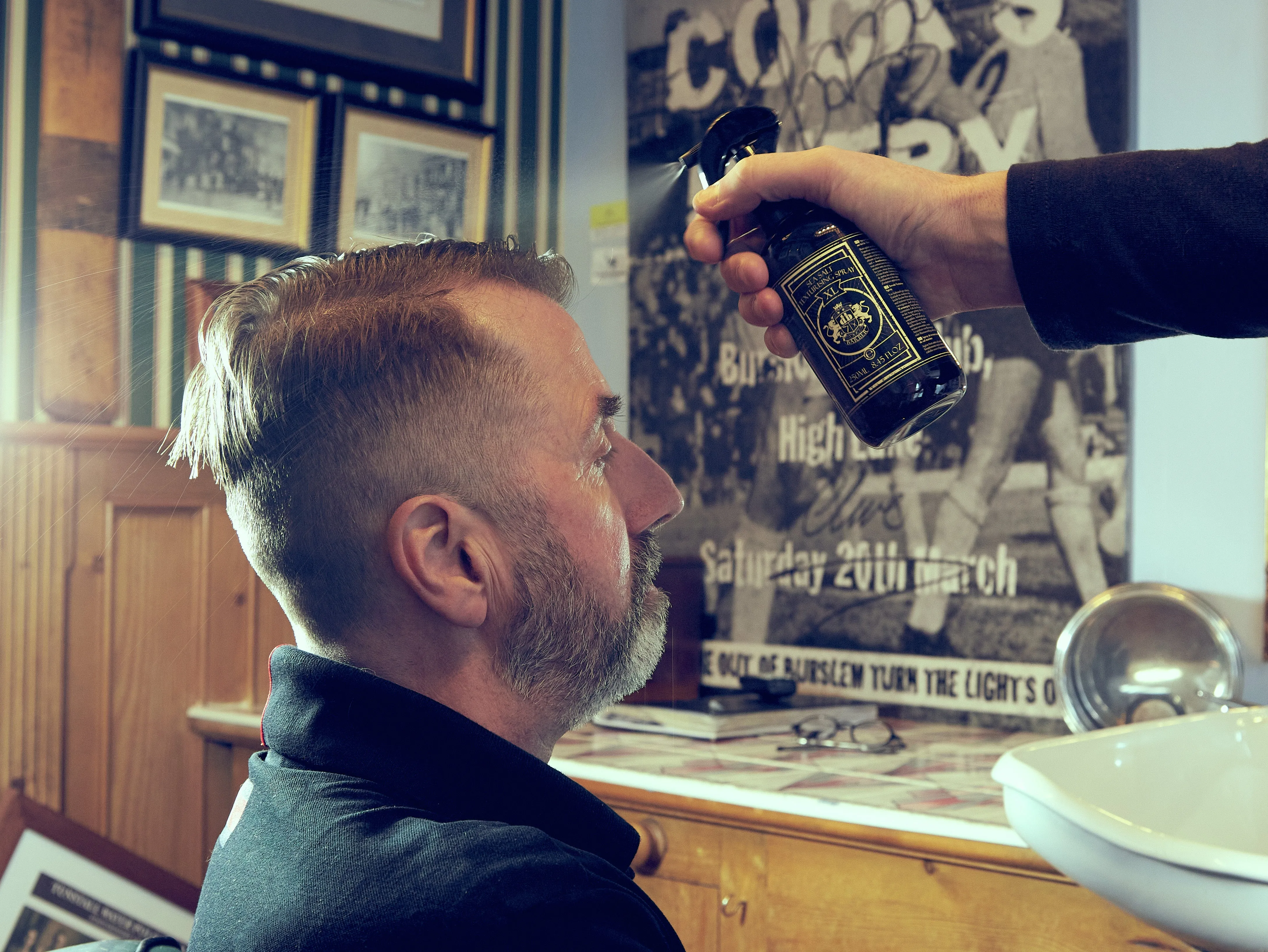 Sea Salt Texturising Spray XL 250ml - Barber
