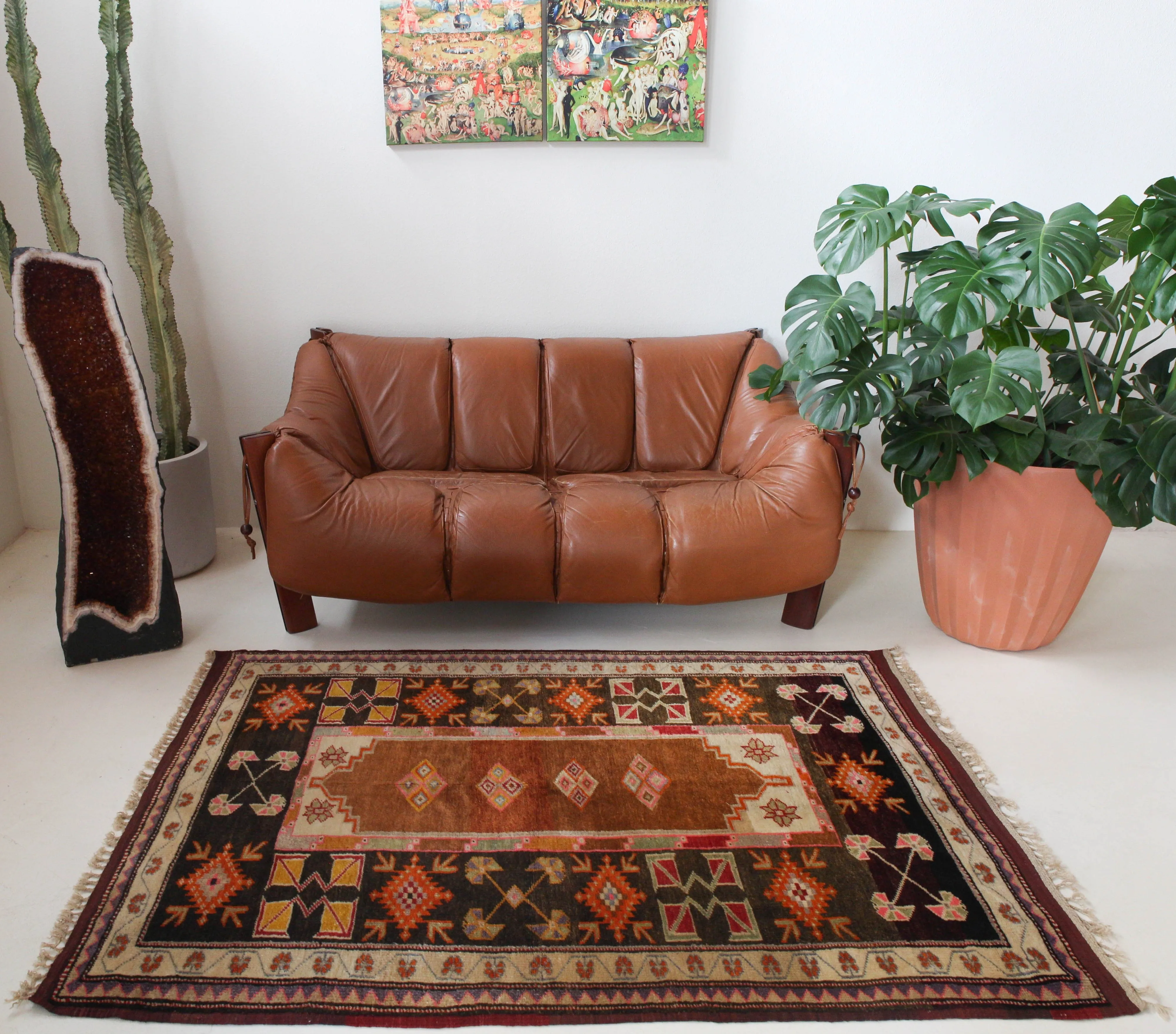 Semi-Antique Milas Rug 4'6"x6'4"