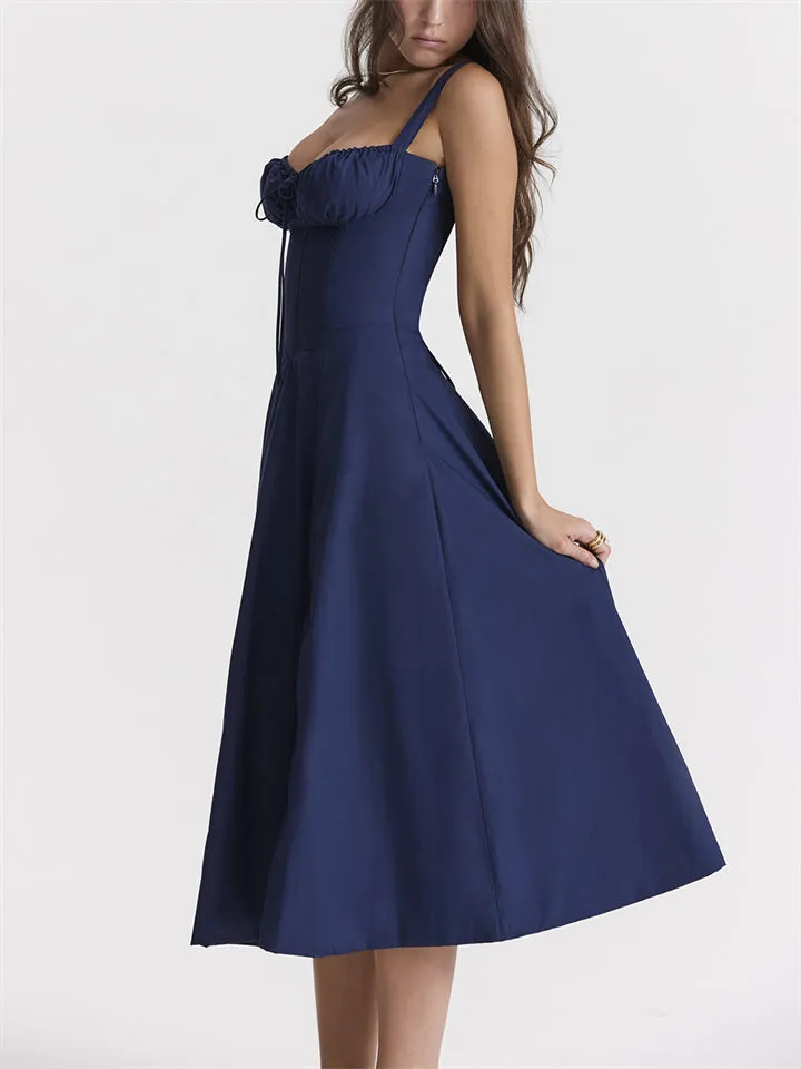 Sexy French Style Bustier Dress for Women