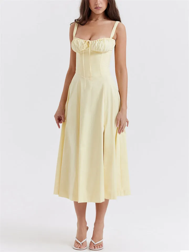 Sexy French Style Bustier Dress for Women