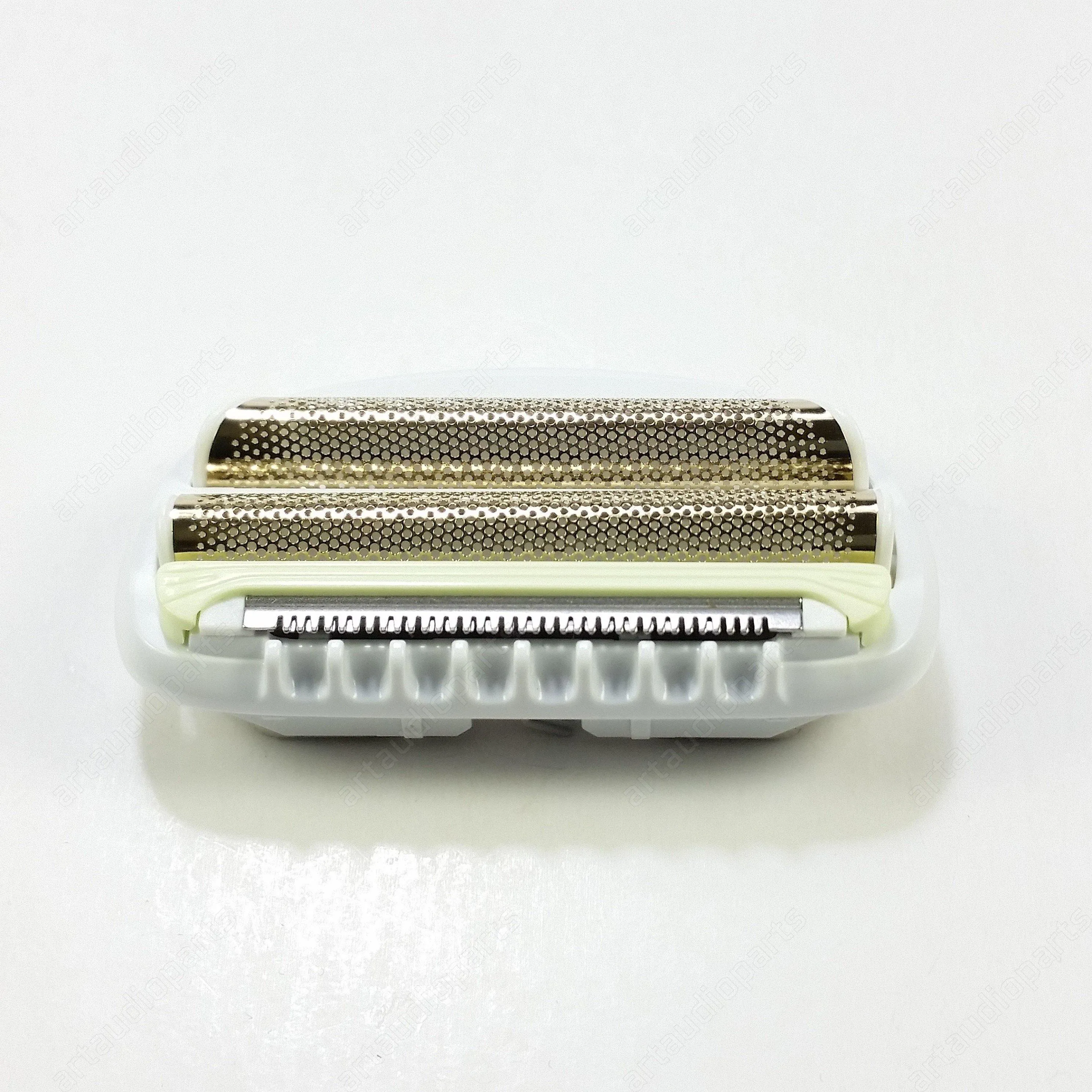 Shaving head with double foil Gold for PHILIPS Double Contour Ladyshave HP6368