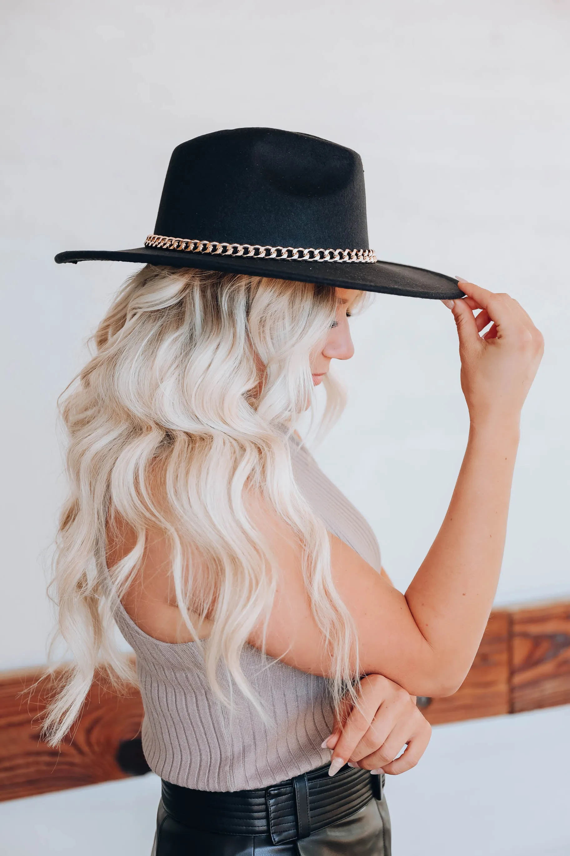 Sierra Fedora Hat - Black