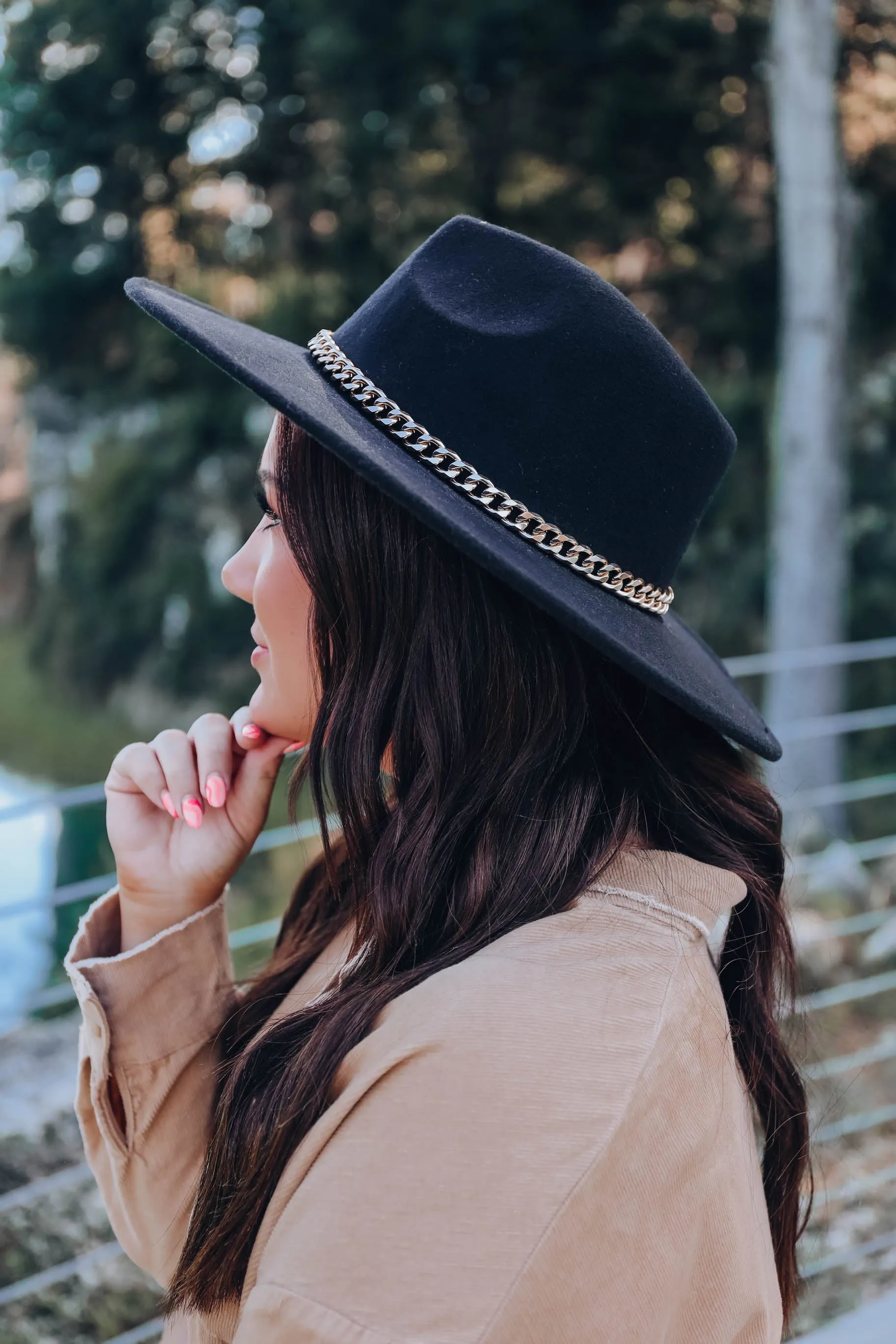 Sierra Fedora Hat - Black