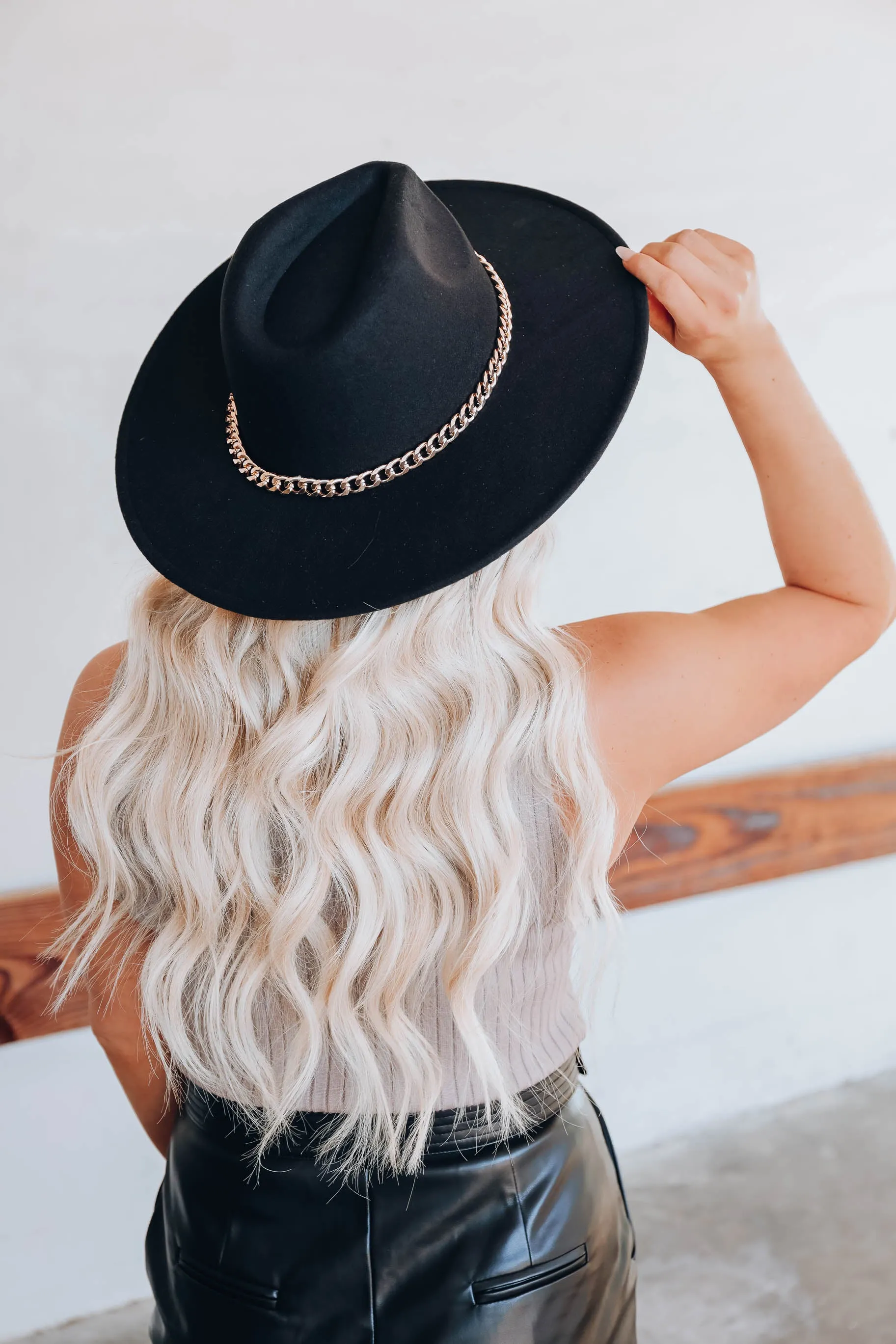 Sierra Fedora Hat - Black