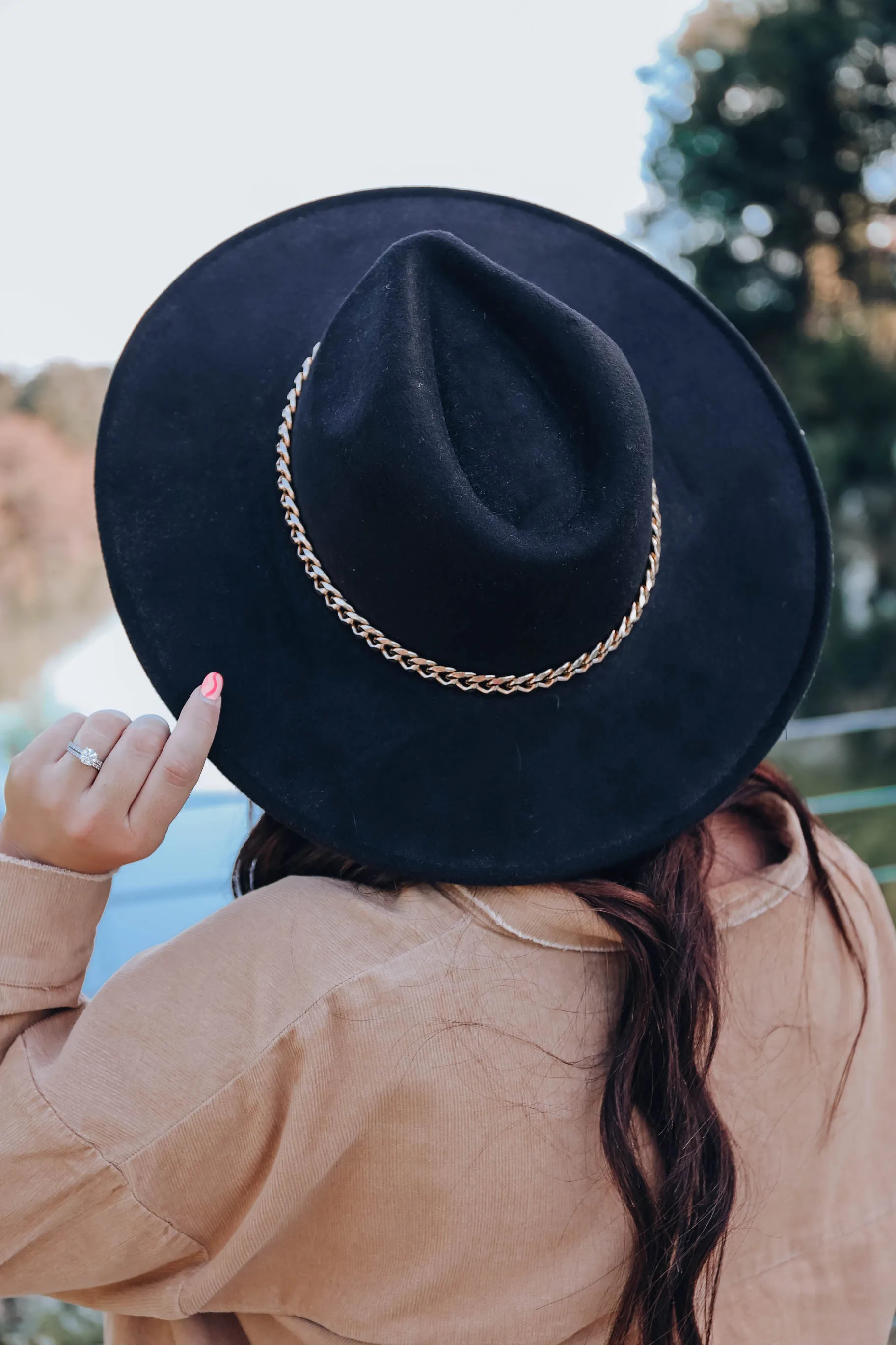 Sierra Fedora Hat - Black