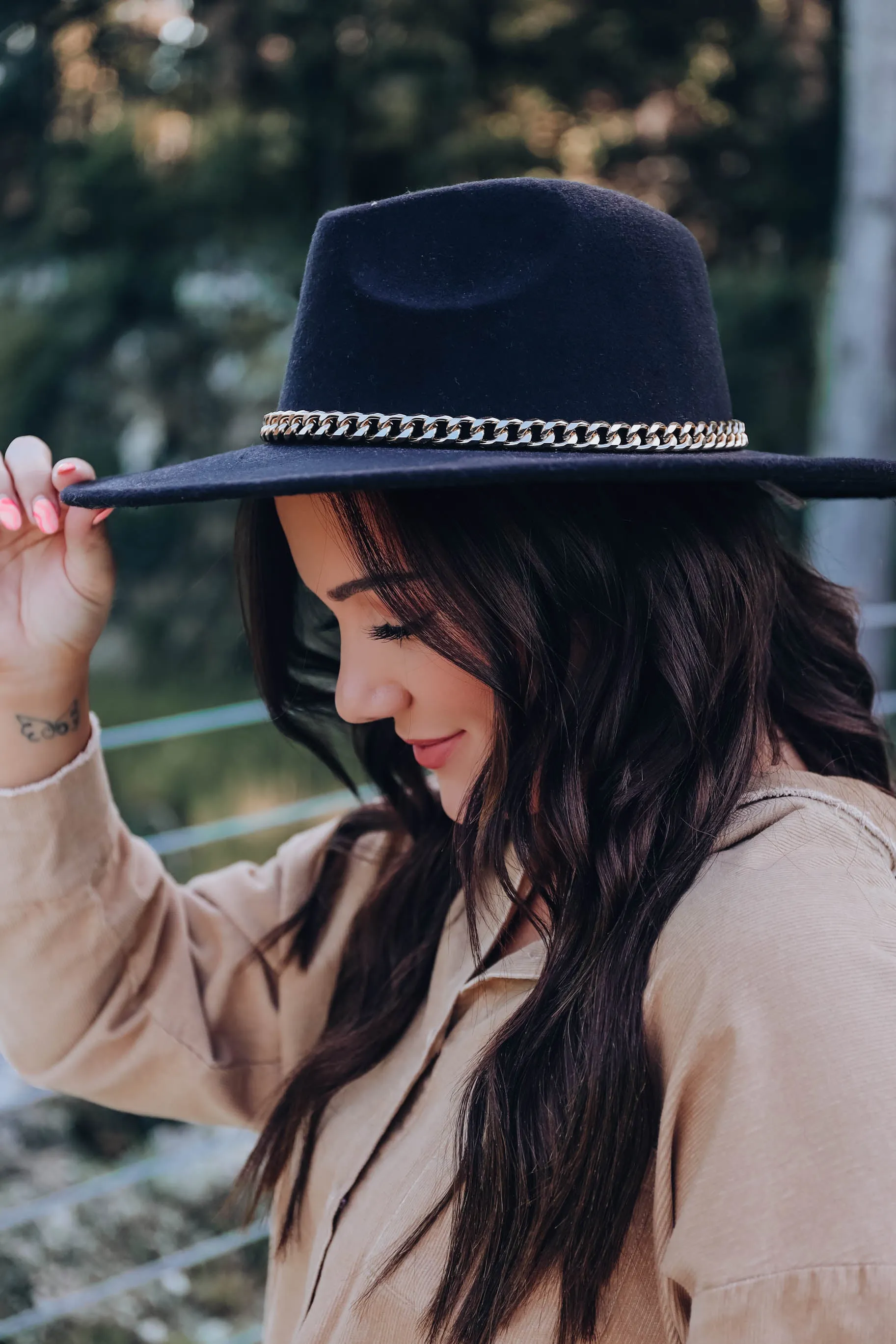 Sierra Fedora Hat - Black
