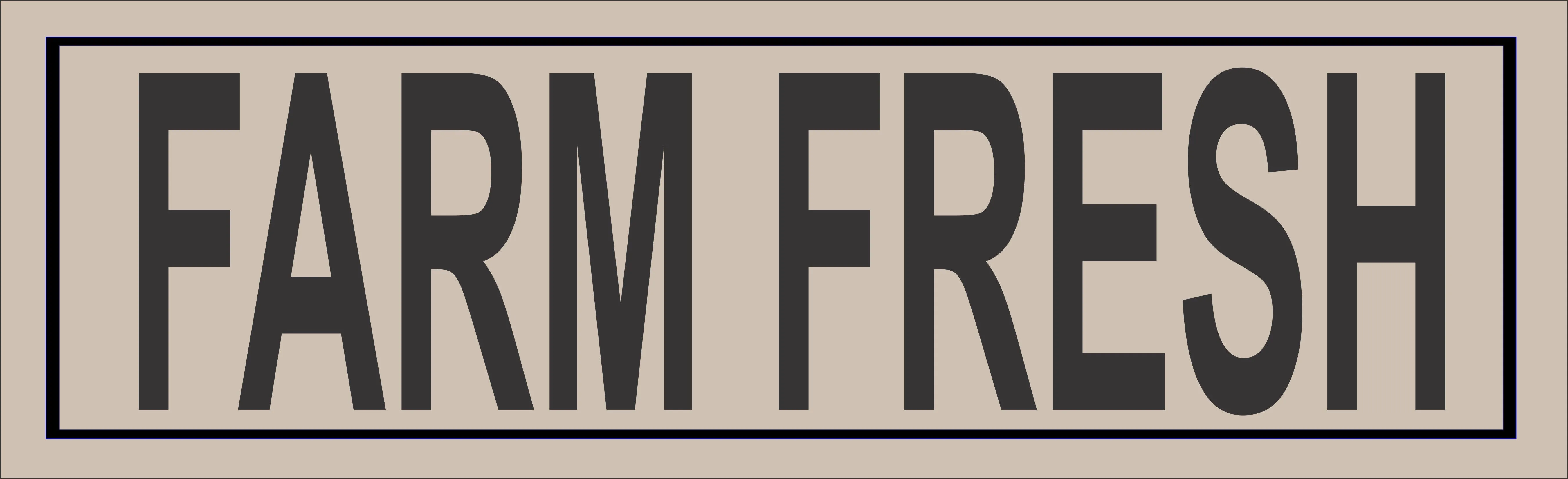 SIGN Design - Farm Fresh