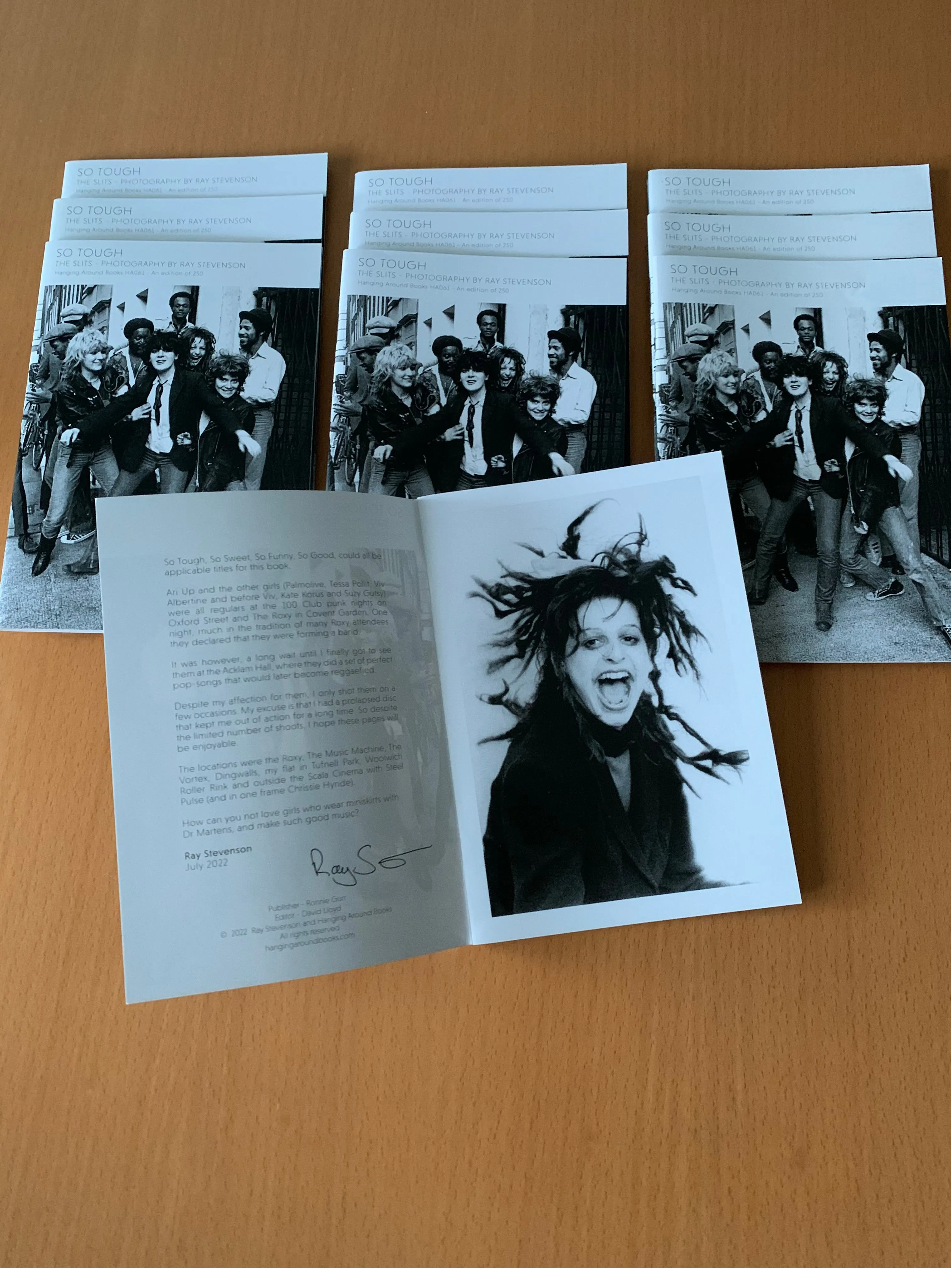 SIGNED COPIES - SO TOUGH : THE SLITS