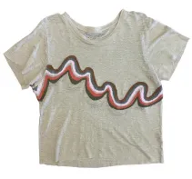 SIGNS AND SYMBOLS | RAINBOW (EARTHY) CROP  | ADULT TEE