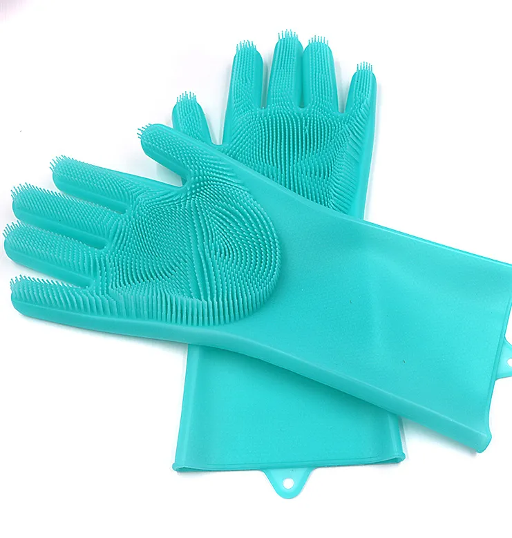Silicone Scrubber Gloves