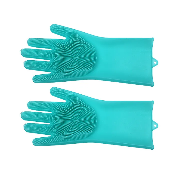Silicone Scrubber Gloves