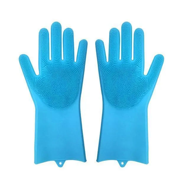Silicone Scrubber Gloves